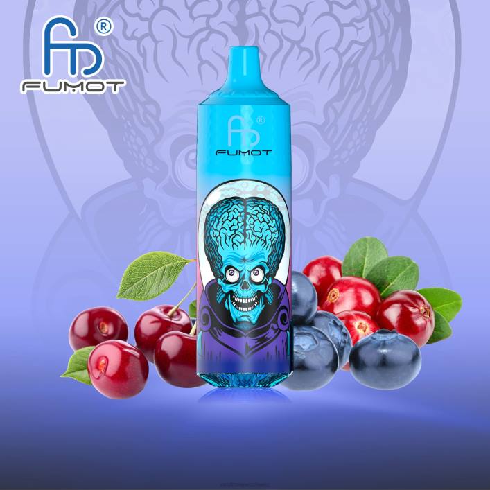 RandM Vape Kaufen GÃ¼nstig | Fumot RandM Tornado 00P2184 9000 Pro Vape-Gerät mit Akku und E-Juice-Display Version 1 Kirschbeere